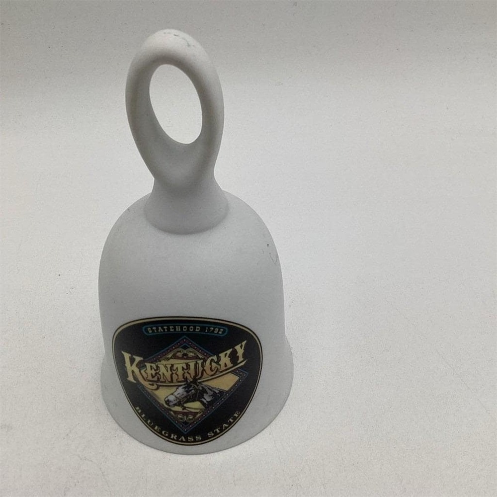 Kentucky‎ Bluegrass State Souvenir Bell White Horse Graphic